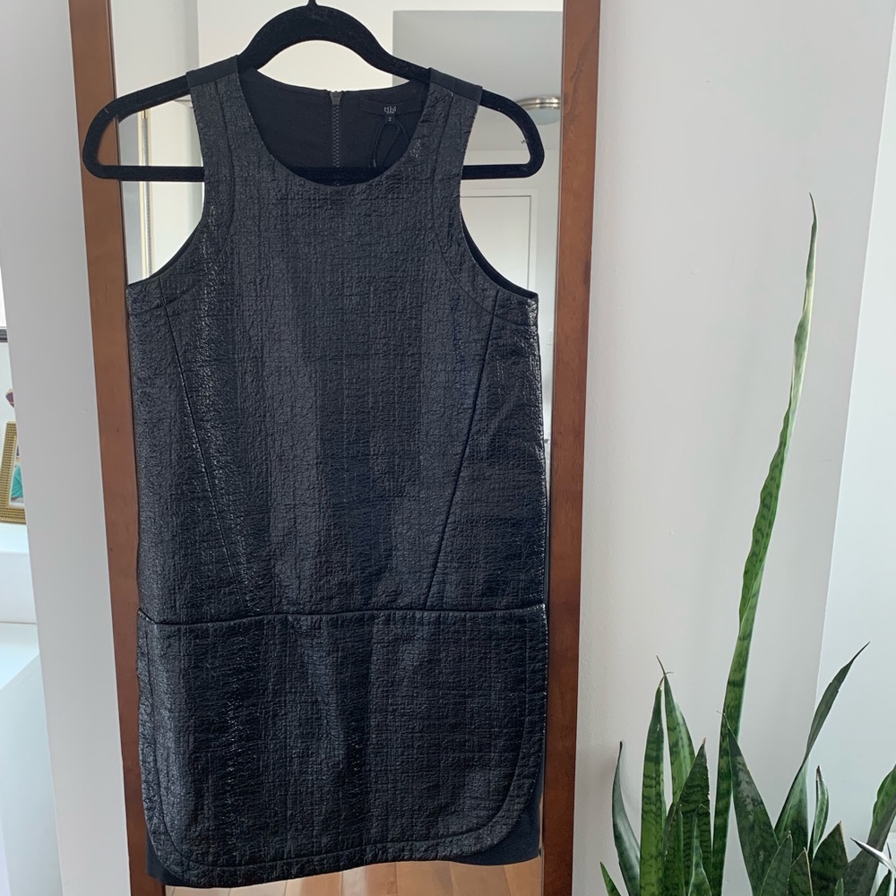 Tibi Split Texture Dress